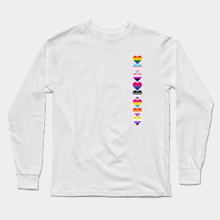 Pride Hearts Long Sleeve T-Shirt